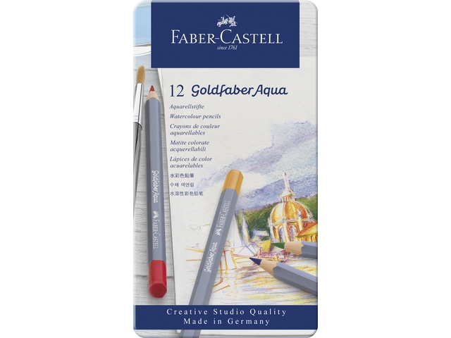 Faber Castell Goldfaber aquarelpotlood set 12