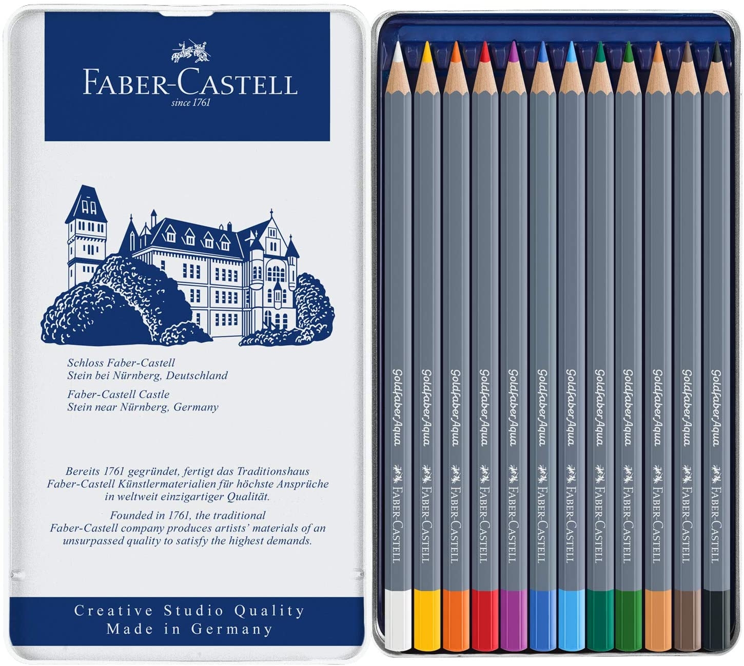 Faber Castell Goldfaber aquarelpotlood set 12