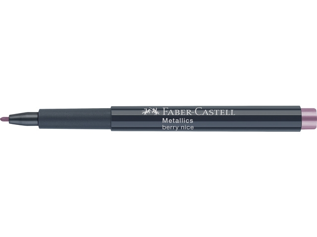 Faber Castell marker - Metallics - Berry Nice