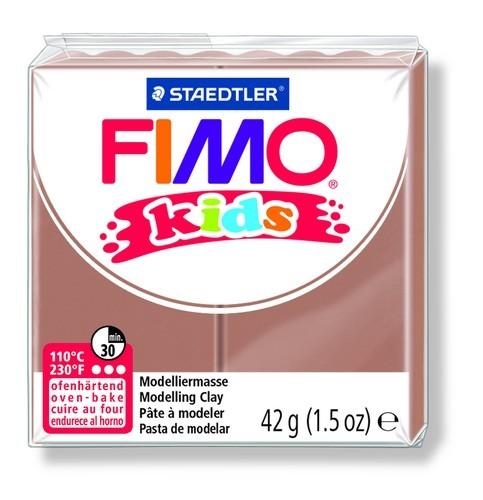 Fimo kids boetseerklei 42 g licht bruin