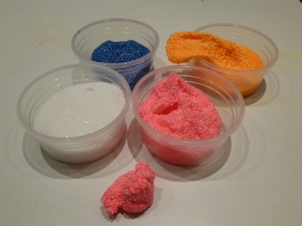 Foam Clay Glitter set | 6 x 14 gram