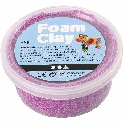 Foam Clay Neon Paars | 35 gr