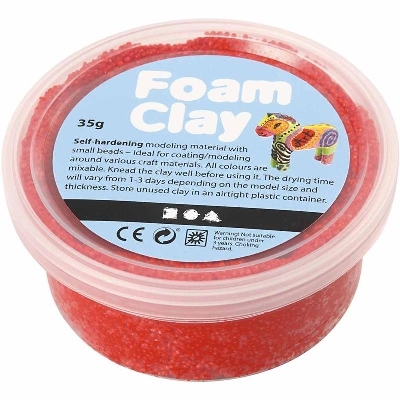 Foam Clay Rood | 35 gr