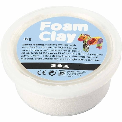 Foam Clay Wit | 35 gr