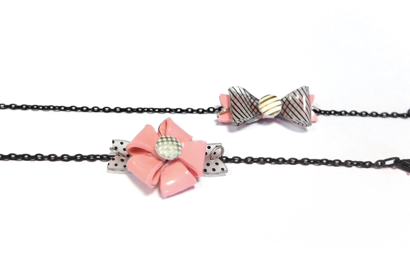 GC Krimpfolie Set 3D Armbanden Roze Transparant