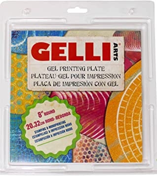 Gelli Plate rond - 8 inch | Gelli Arts