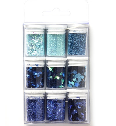 Glitter Set Gold | 9 x 3.5 - 4gr.