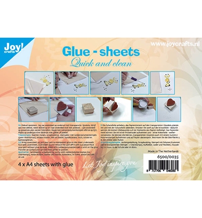 Glue Sheets Quick and Clean | JoyCrafts | A4