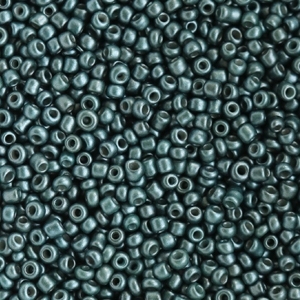 GRIJS Dark graphite blue rocaille 12/0 | ±1500 st | ±45 gram