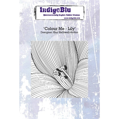 IndigoBlu stempel Be Different by Asia Marquet