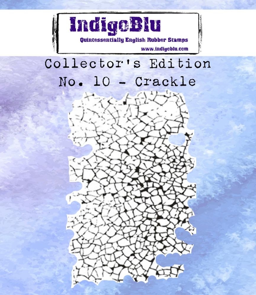 IndigoBlu stempel Collector's Edition 10 Crackle