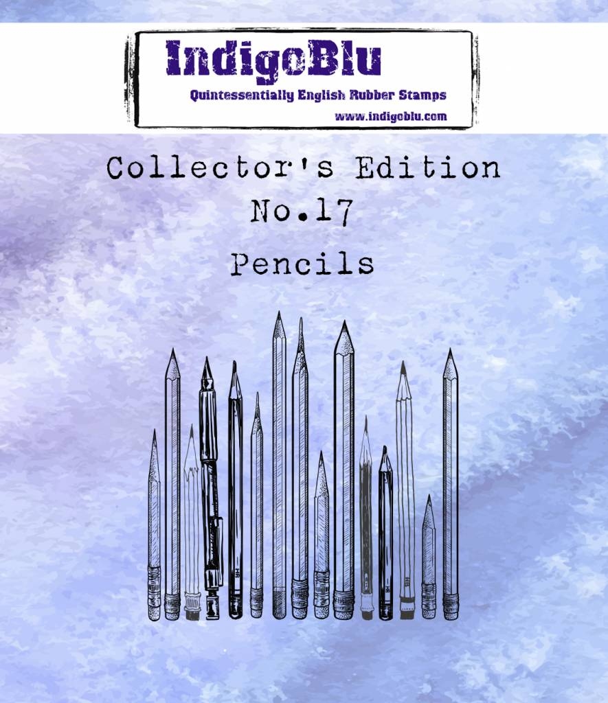 IndigoBlu stempel Collector's Edition 17 Pencils