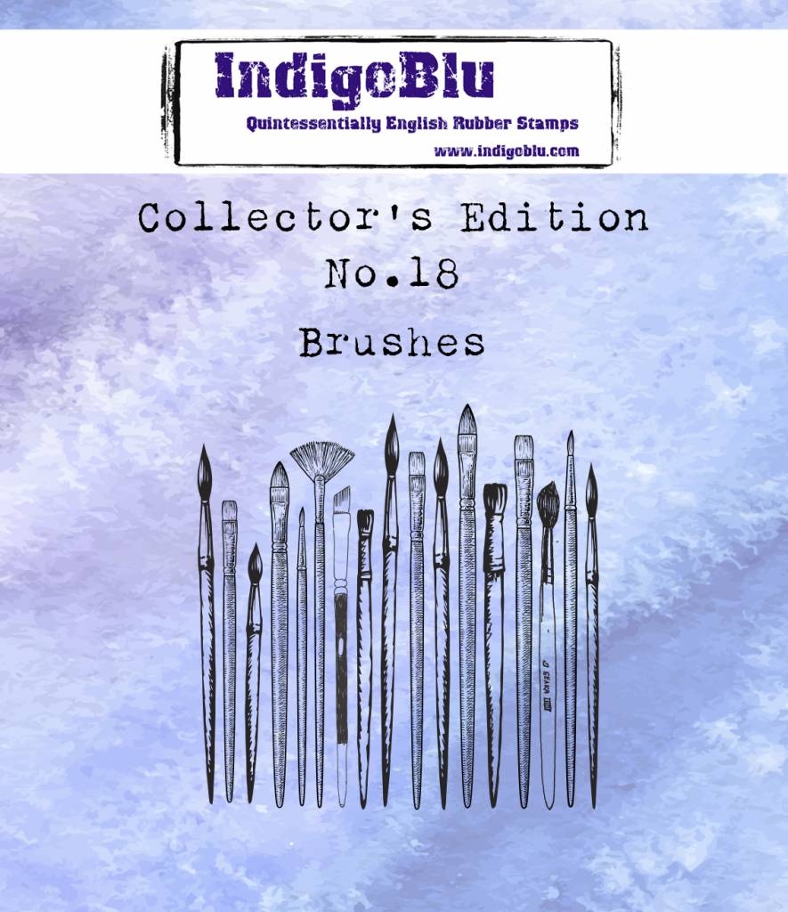 IndigoBlu stempel Collector's Edition 18 Brushes
