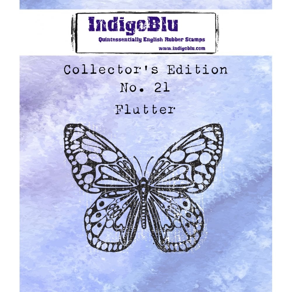 IndigoBlu stempel Collector's Edition 21 Flutter