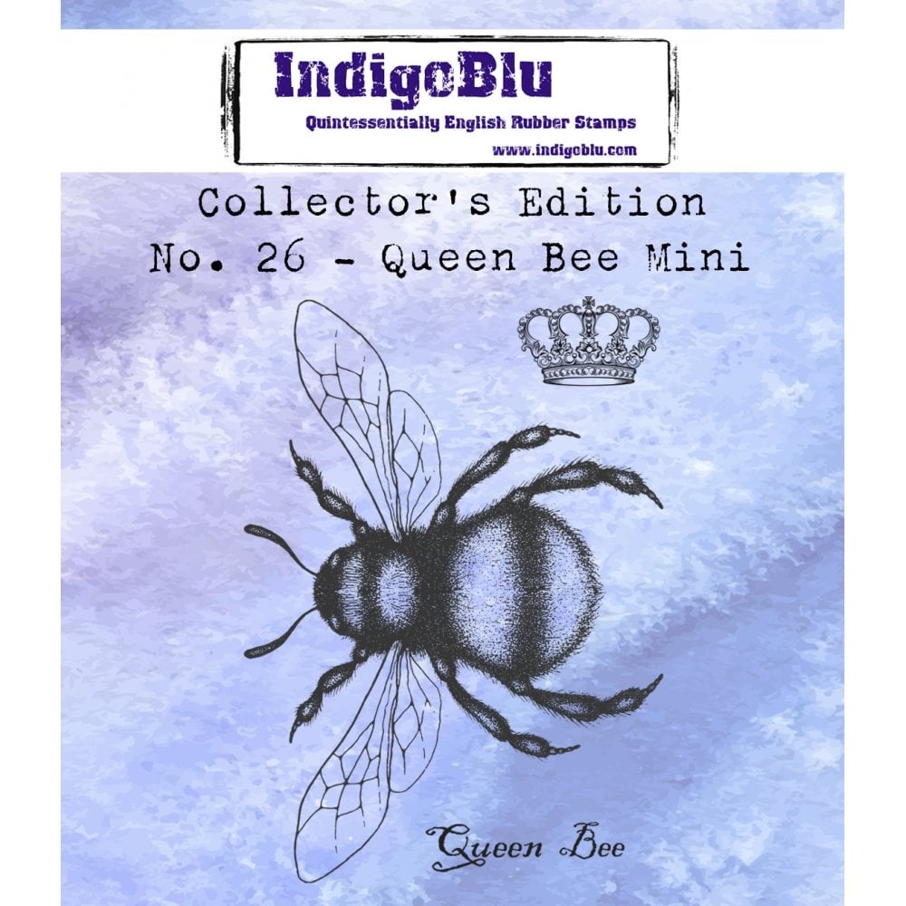 IndigoBlu stempel Collector's Edition 26 Queen Bee Mini