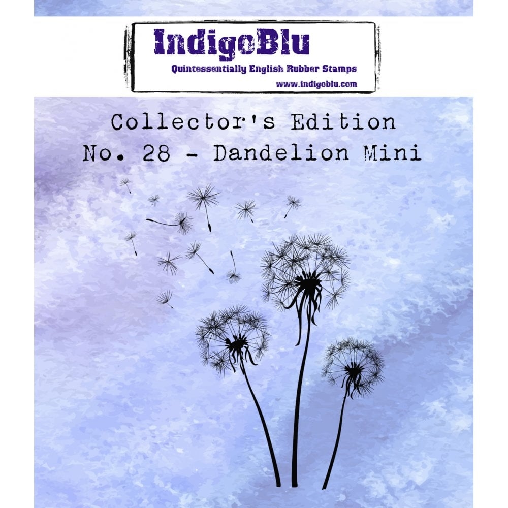 IndigoBlu stempel Collector's Edition 28 Dandelion Mini