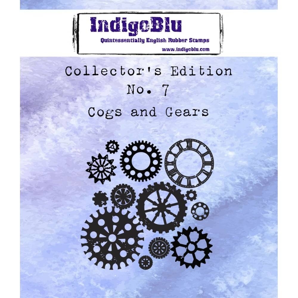 IndigoBlu stempel Collector's Edition 7 Cogs and Gears