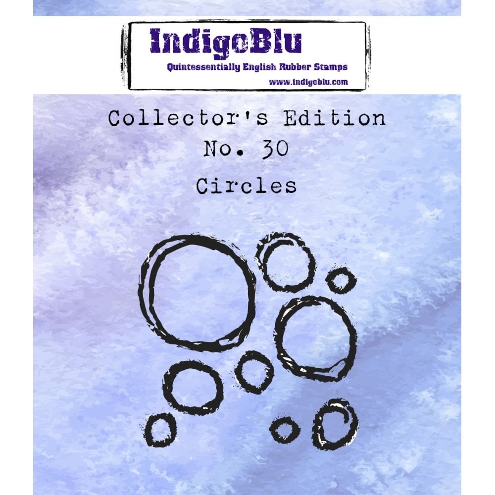 IndigoBlu stempel Collector's Edition no 30 Circles