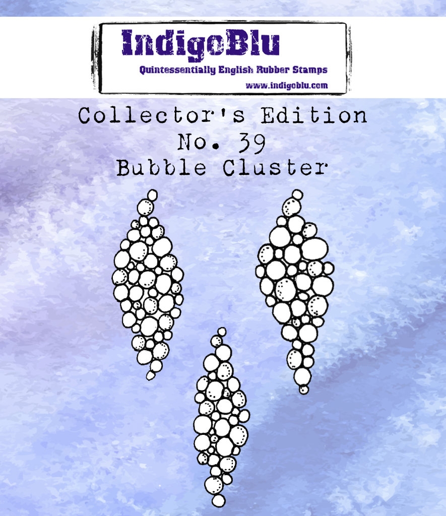 IndigoBlu stempel Collectors Edition no 39 Bubble Cluster