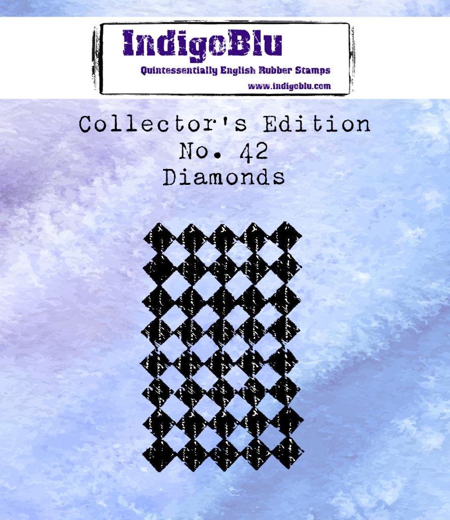 IndigoBlu stempel Collectors Edition no 42 Diamonds