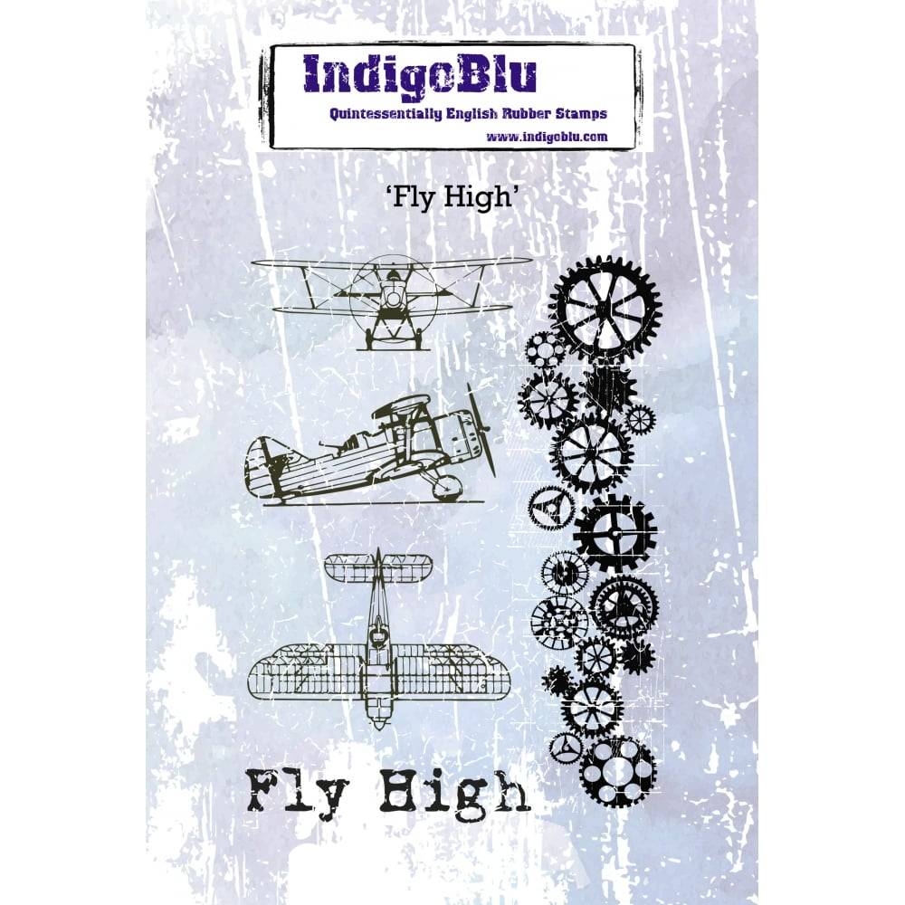 IndigoBlu stempel Fly High