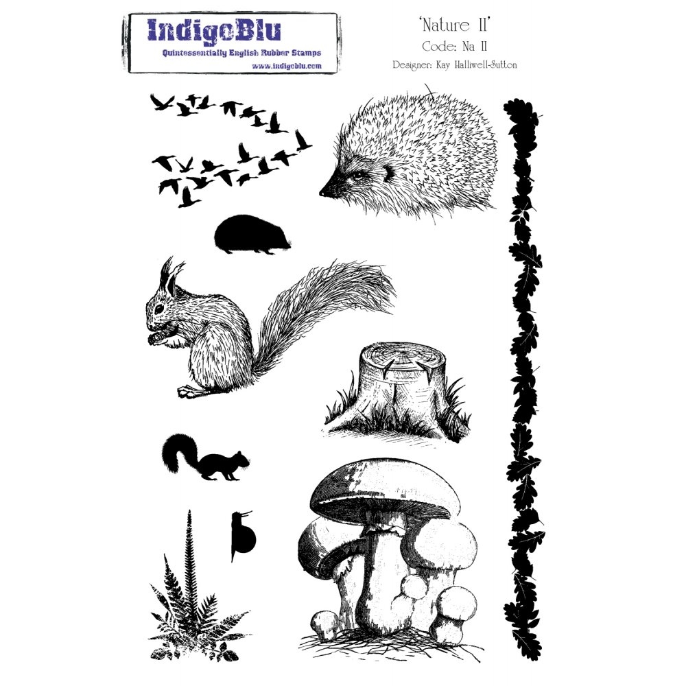 IndigoBlu stempel Nature  II