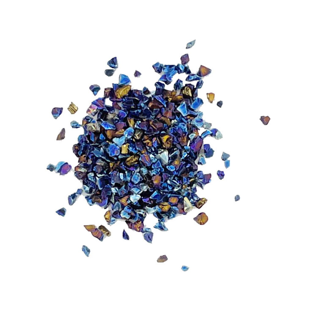 Jesmonite Glitter Chips 30g Zwart Mix