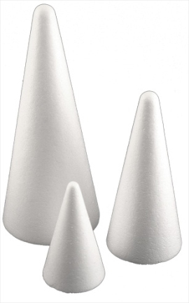Kegel Styro foam kegel 40cm | Piepschuim kegel