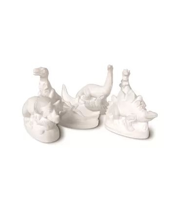 Latex Gietmal Dinosaurus Set 6 stuks