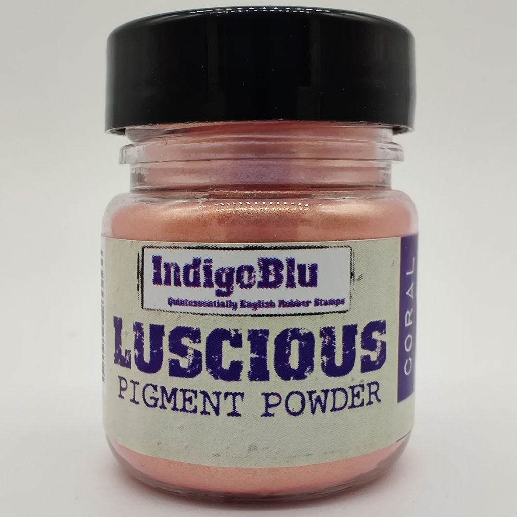 Luscious Pigment Powder | IndigoBlu | Coral | 25ml