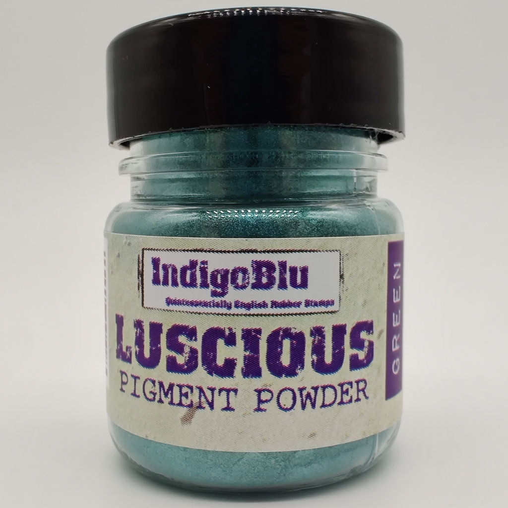 Luscious Pigment Powder | IndigoBlu | Green | 25ml