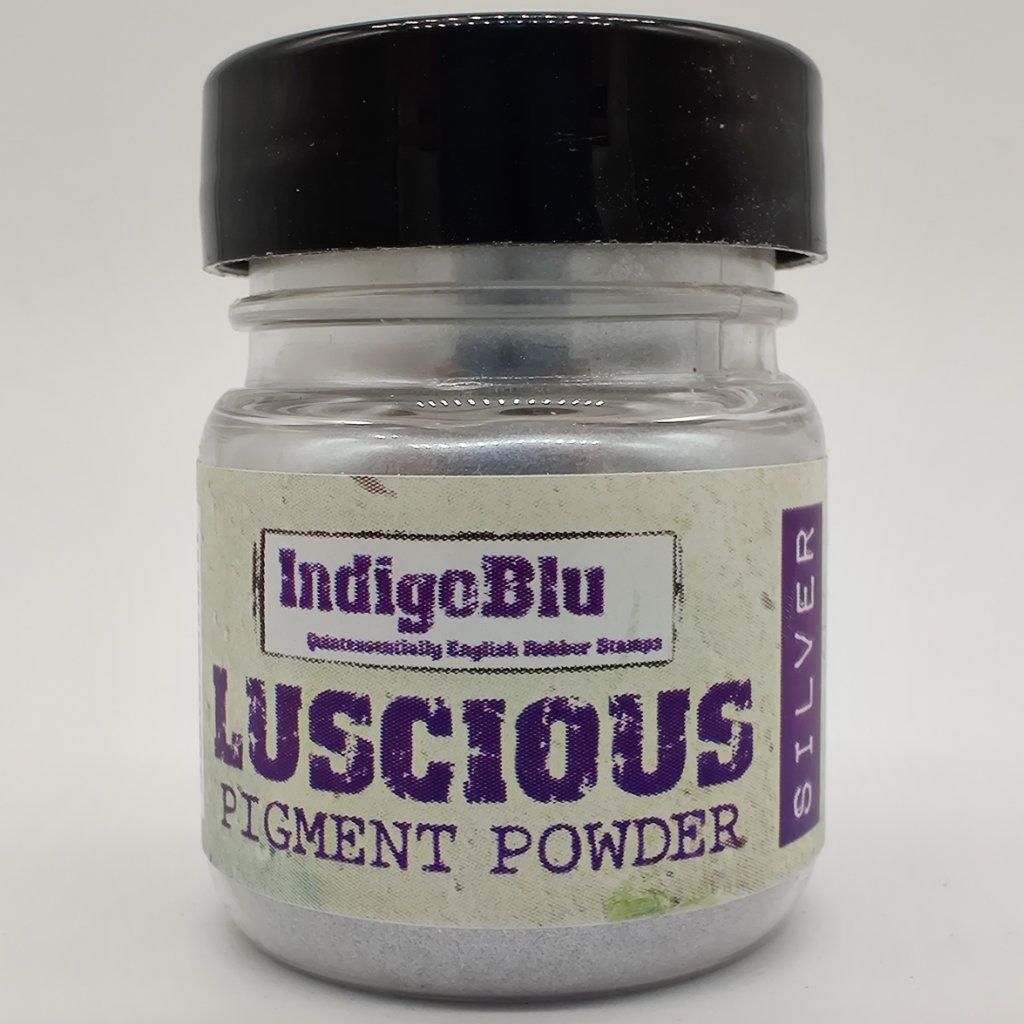 Luscious Pigment Powder | IndigoBlu | Silver | 25ml