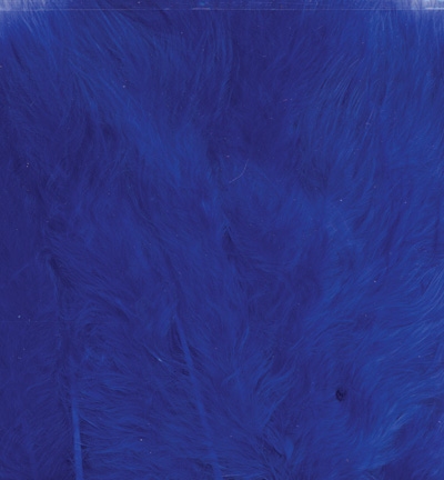 Marabou Feathers,Cobalt blue,15pcs