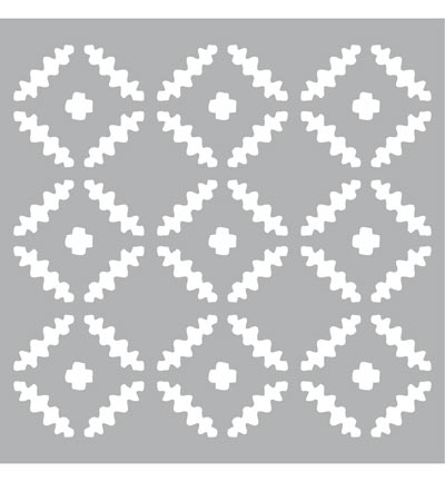 Mask stencil pattern Squares