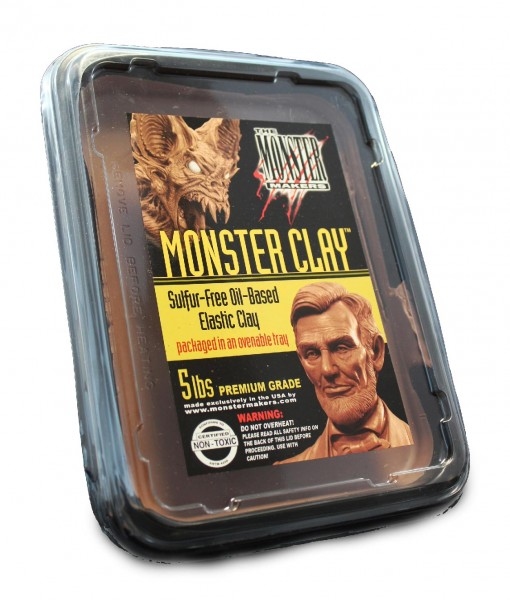 Monster Clay HARD hardness | BROWN