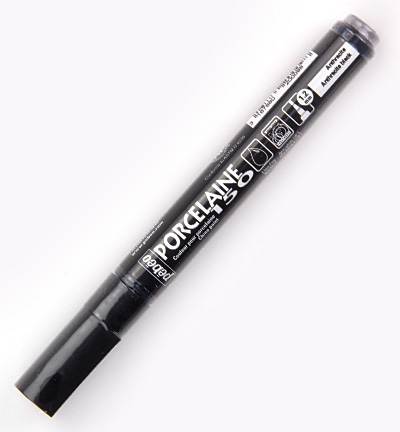 Pébéo Porcelaine 150 Marker - Anthracite