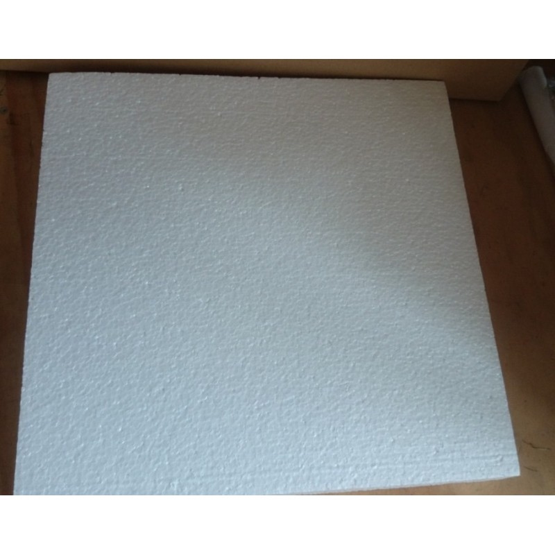 Piepschuim plaat 20x20cm, 2cm