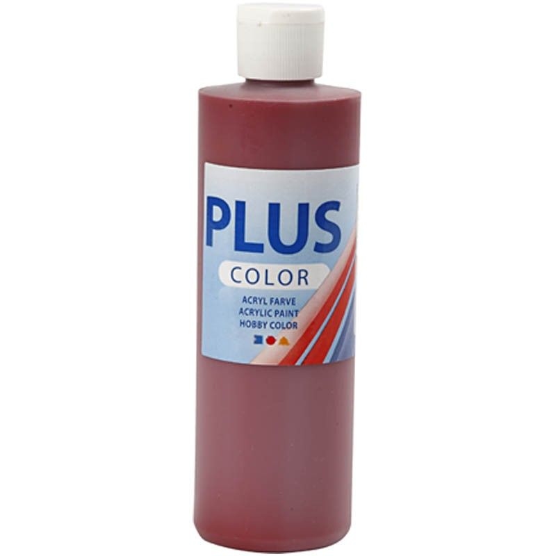Plus Color Acrylverf Antique Red 250 ml