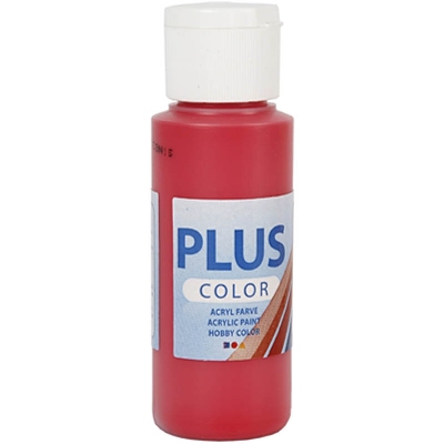 Plus Color Acrylverf Berry Red 60 ml