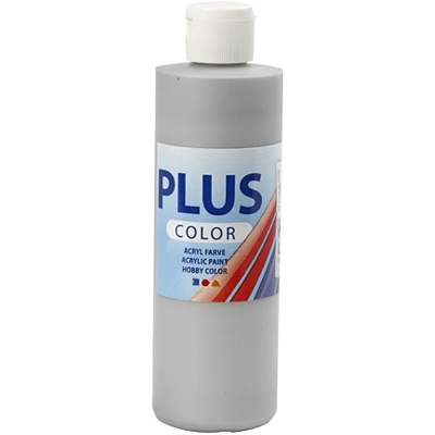 Plus Color Acrylverf Rain Grey 250 ml