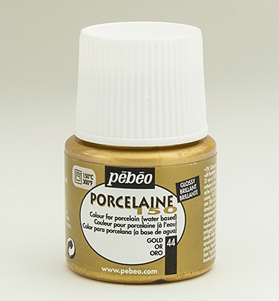 Porselein verf Pebeo Gold nr 44 | 45ml