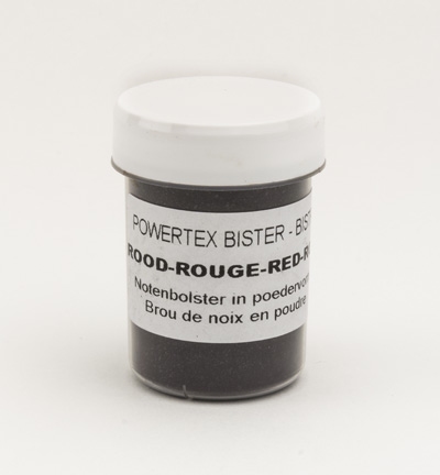 Powertex Bister | Notenbolster Rood