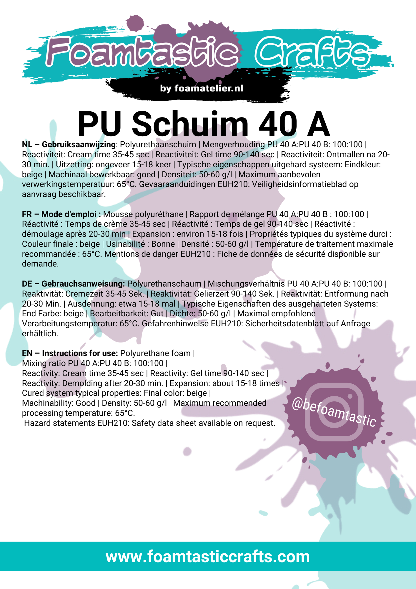 PUR-HARDSCHUIM H450 (A+B) | 2 kilo