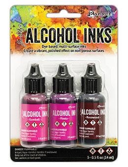 Ranger Alcohol Ink Kit Pink/Red Spectrum