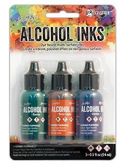 Ranger Alcohol Ink Kit Rustic Lodge