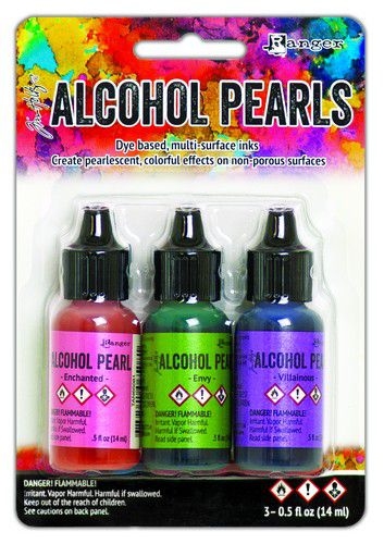 Ranger Alcohol Pearls Ink Kit #3