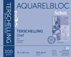 Schut Terschelling GLAD aquarelblok | 30 x 40 cm