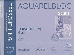 Schut Terschelling GLAD aquarelblok Schut | 18 x 24 cm
