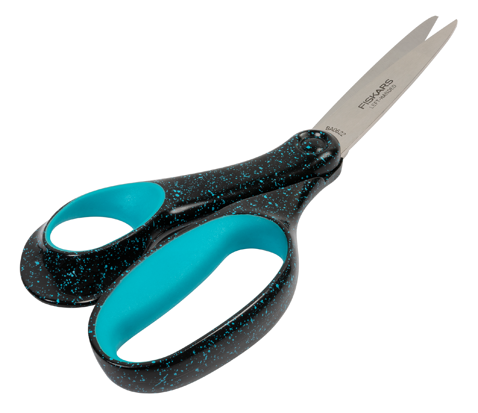 Scissors Teen +15 Speckled Teal Left-handed 20cm