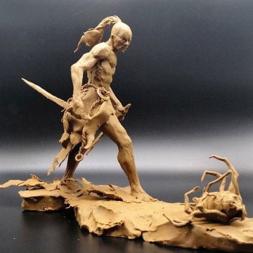 Sculpture Professional Modeling Clay GRIJS Medium